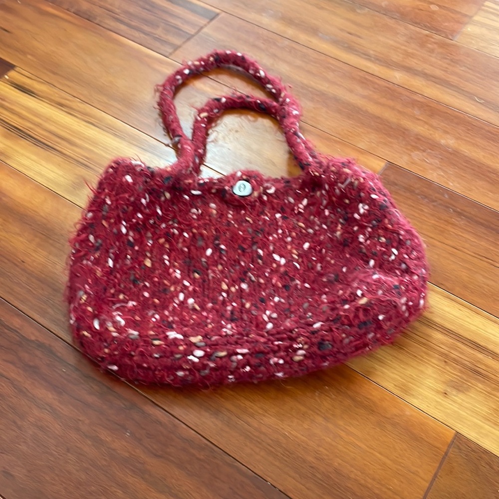 1980’s HAND KNIT BOHO BAG